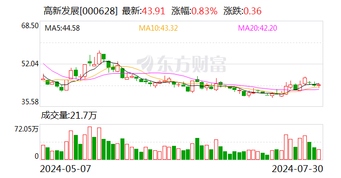 高新发展：子公司第二季度新签订单金额17.72亿元  第1张