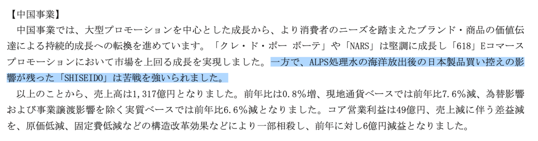 股价崩了！日本知名企业上半年净利润跌掉99.9%，中国市场失速！公司称“核污水致中国消费者购买意愿下降”  第9张