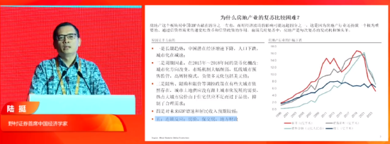 野村证券陆挺：五大原因导致房地产业的复苏比较困难！房价、保交房、地方财政间的连锁反应