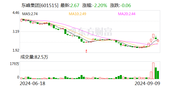 东峰集团：拟以5000万元-1亿元回购股份并注销  第1张