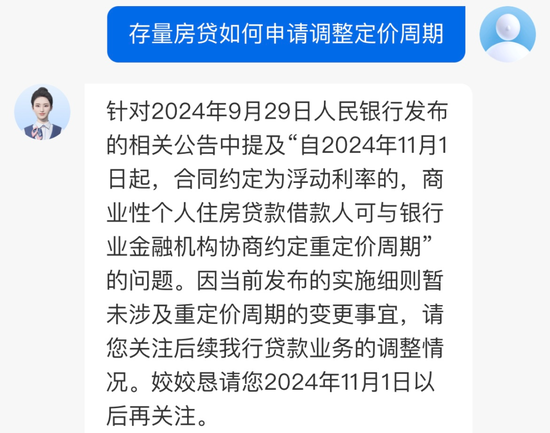 关于协商调整房贷利率重定价周期 多家银行回应！  第1张