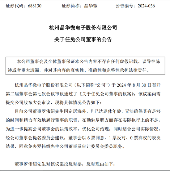 涉嫌信披违法违规！知名芯片股晶华微，被立案！  第5张